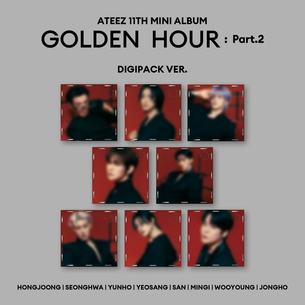 ATEEZ - GOLDEN HOUR : Part.2 (DIGIPACK VER.) Hongjoong