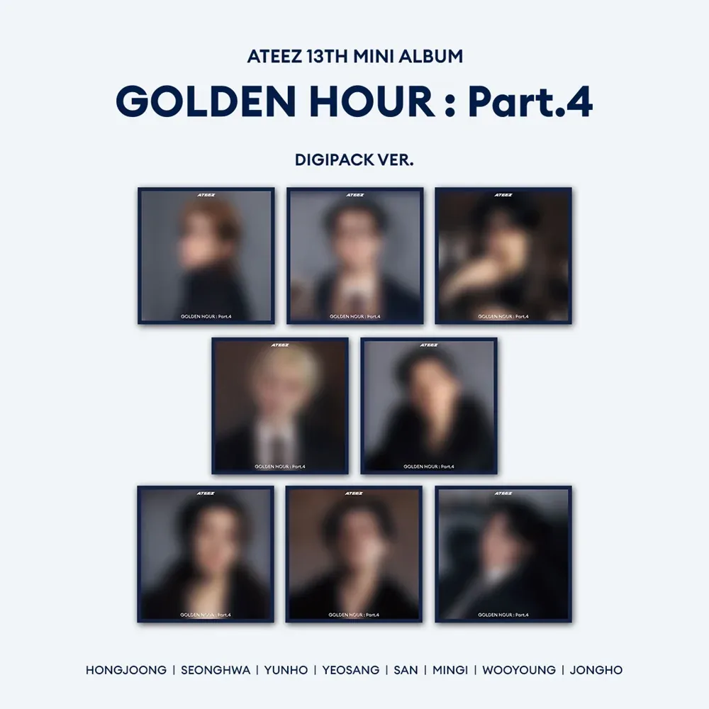 ATEEZ - GOLDEN HOUR : Part.4 (Digipack ver.) Hongjoong