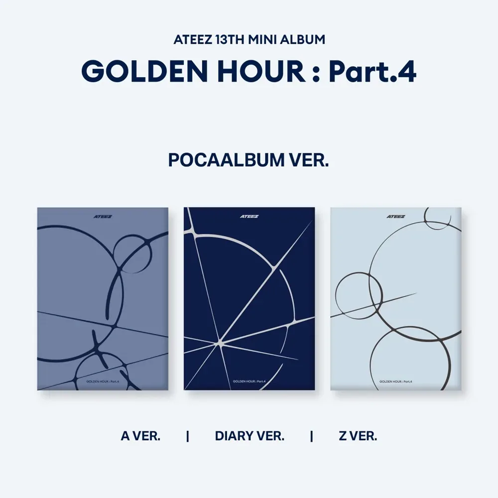 ATEEZ - GOLDEN HOUR : Part.4 (POCAALBUM ver.) A ver.